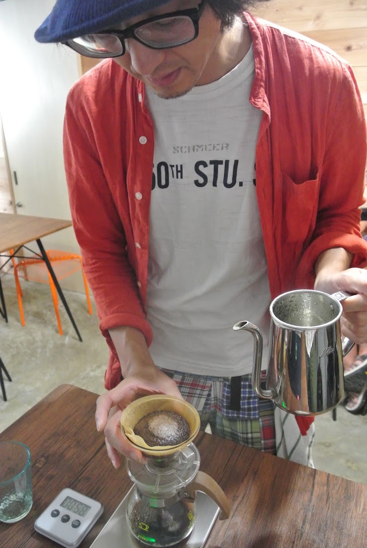 Inuit coffee roaster（イヌイットコーヒーロースター）のハンドドリップセミナー