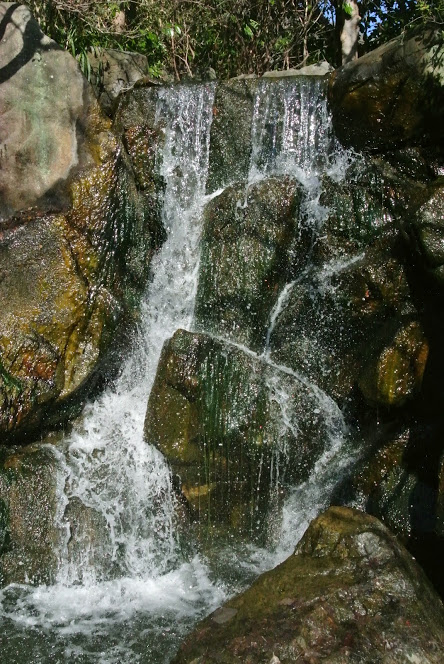 しおさい公園の滝
